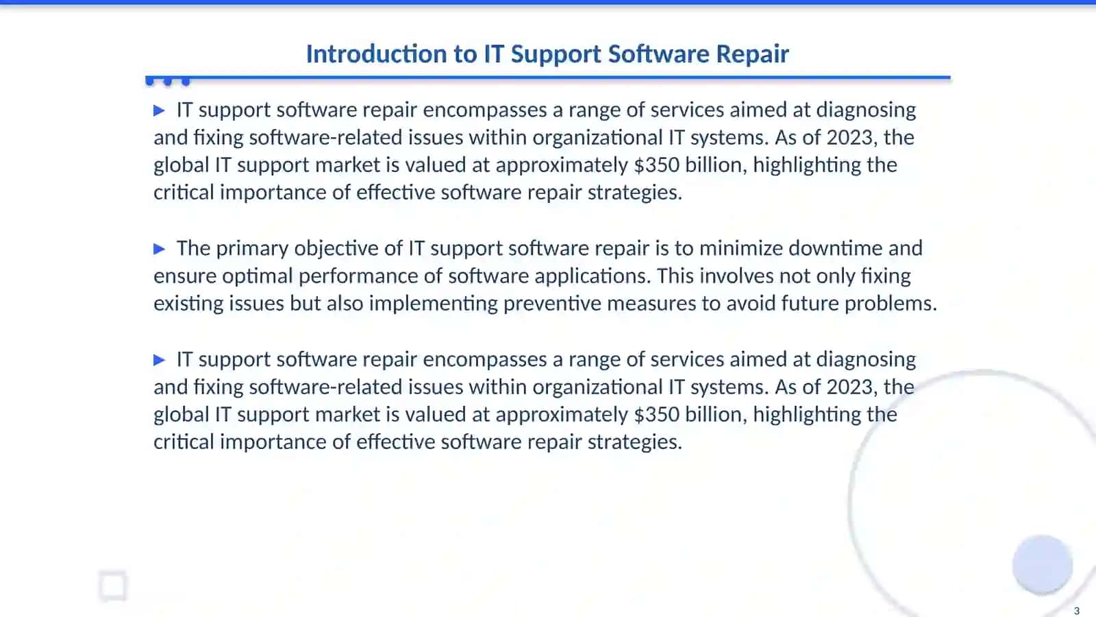 IT support Softwere Repair 3