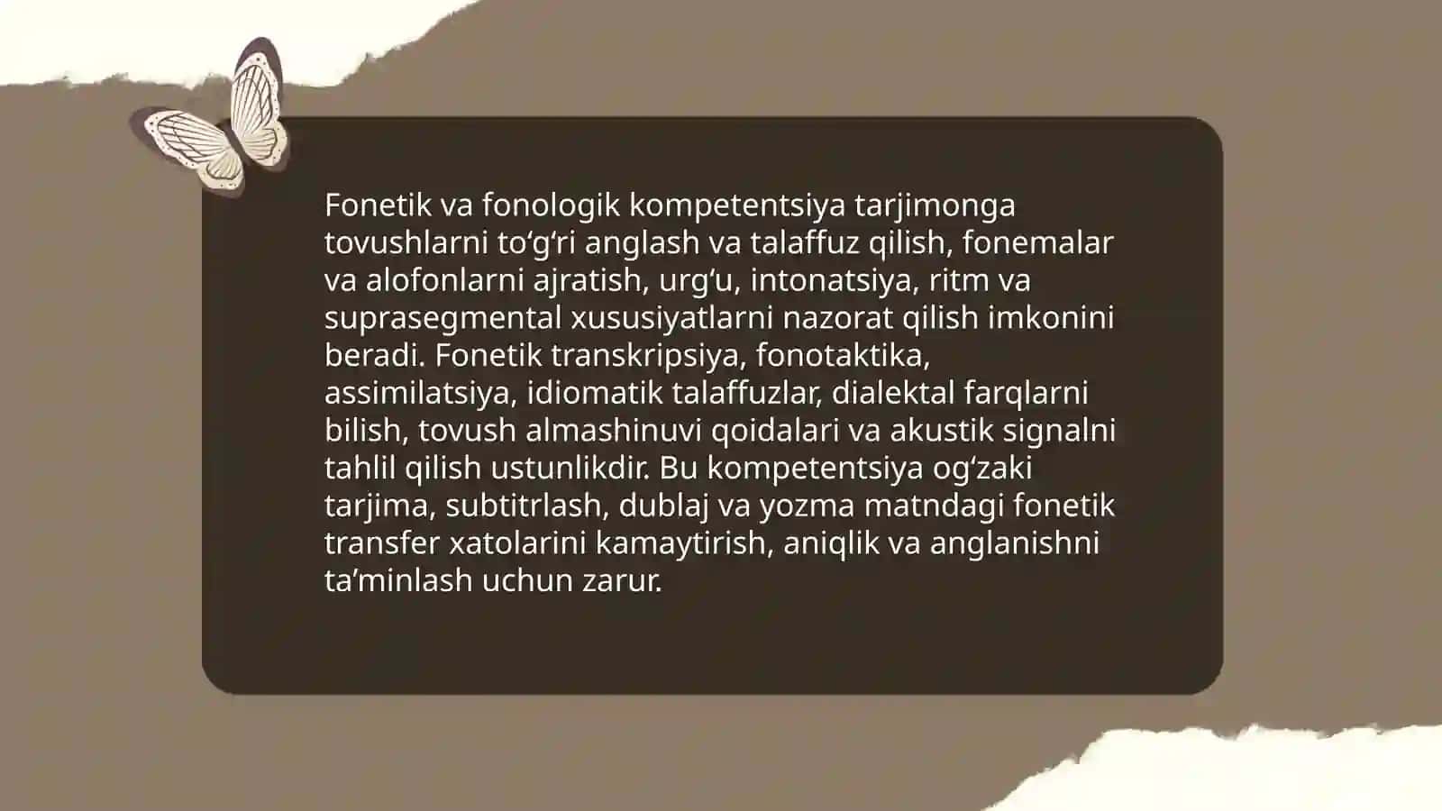 Tarjimonning lingvistik kompetensiyalari 3