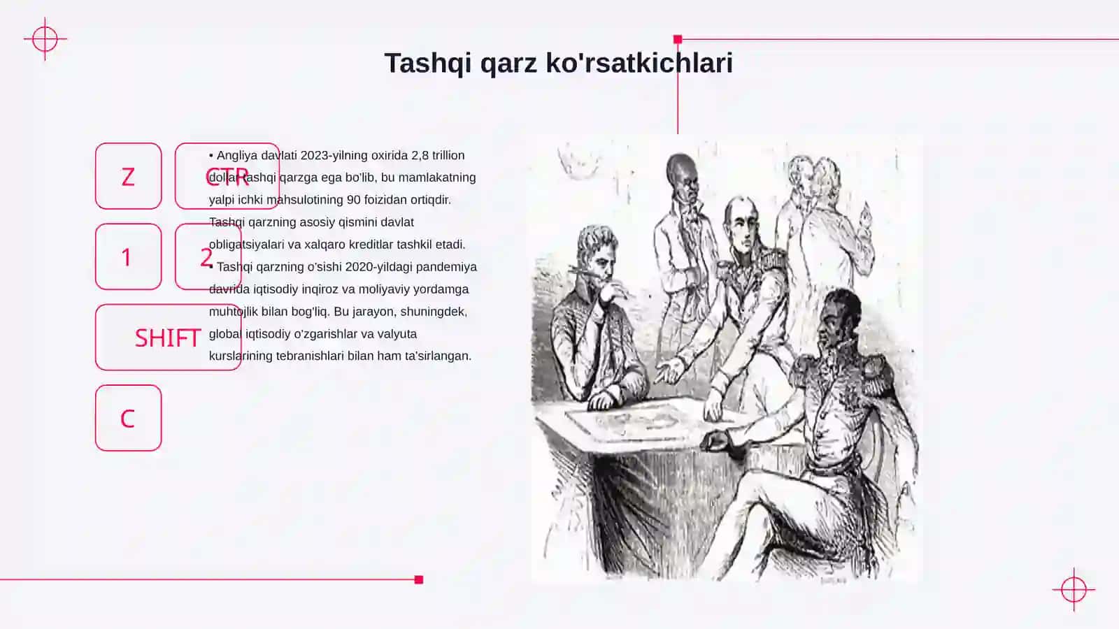 Angliya davlati Yaimi tashqi qarzi ichki qarzi aholi soni 3