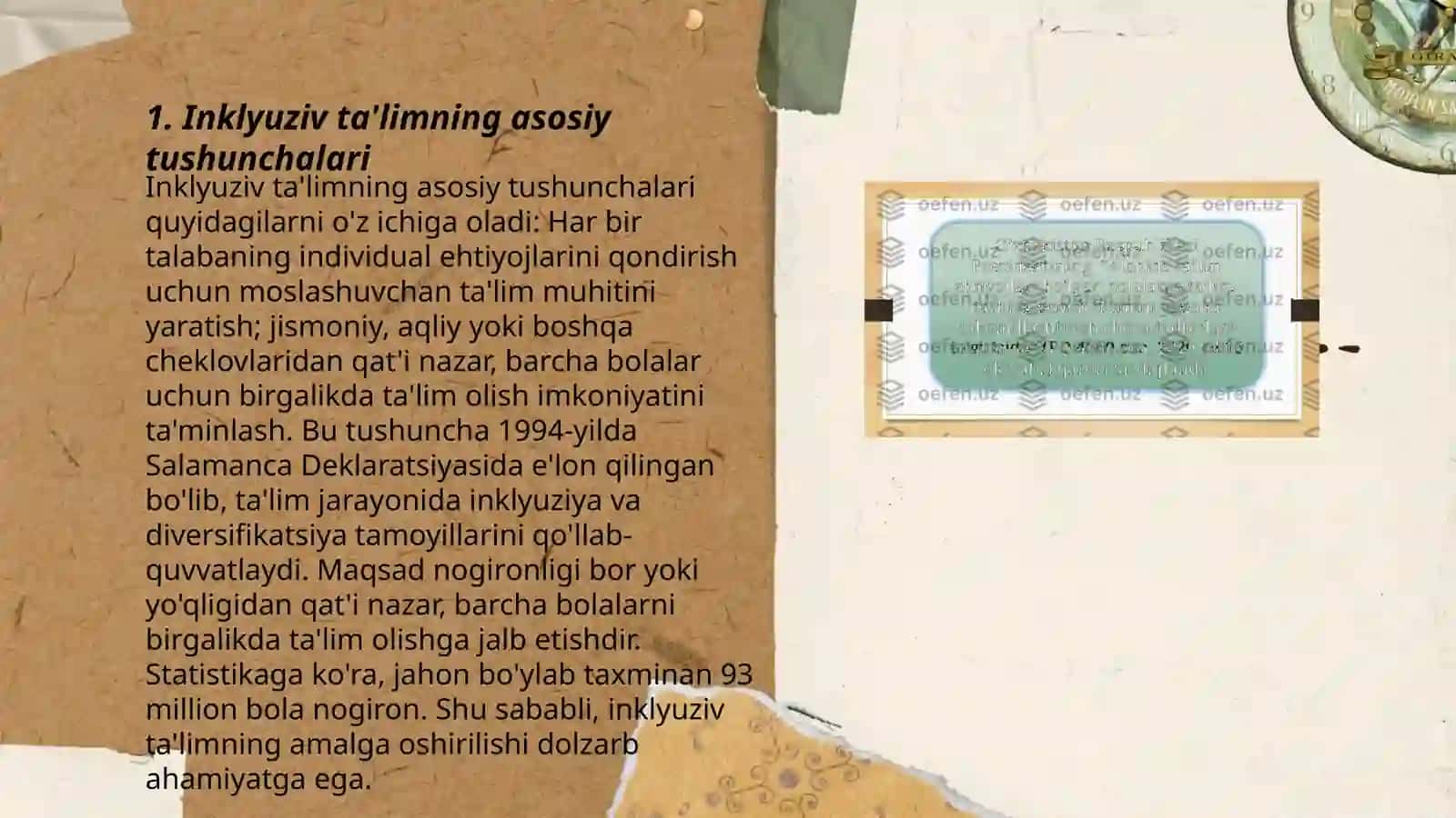 Inklyuziv ta'limning metodologik va nazariy asoslari 3