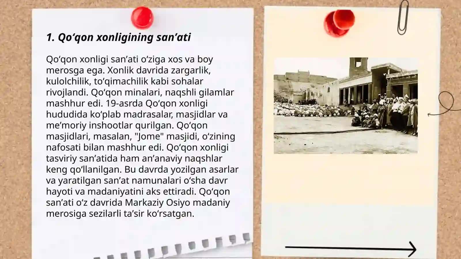 Qoʻqon xonligi madaniyati 3