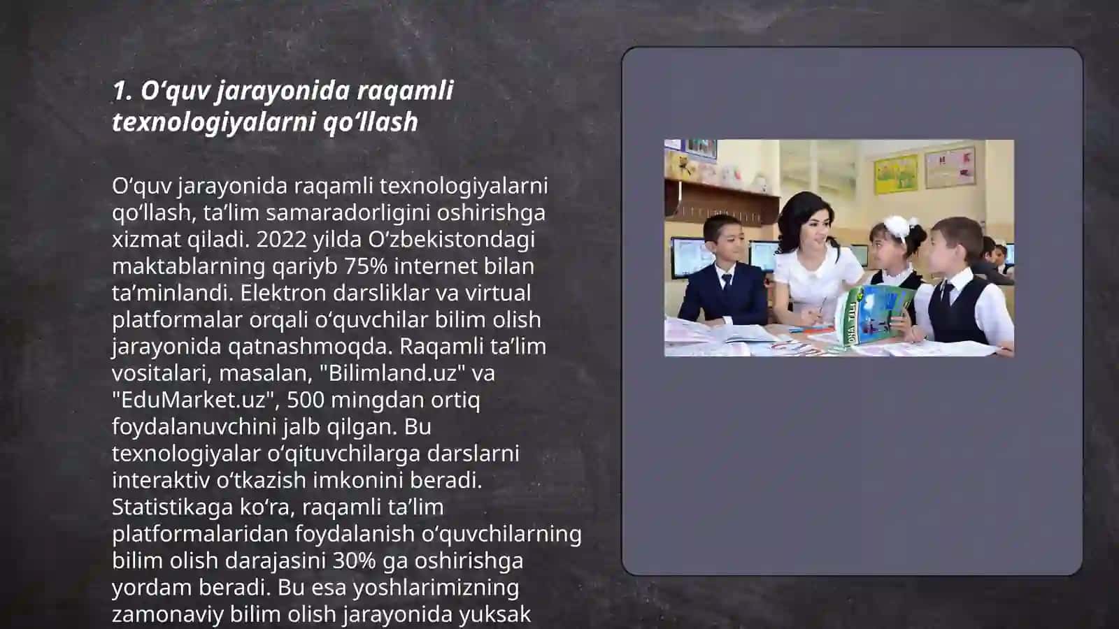 Oʻquv jarayonida raqamli texnologiyalarni qoʻllash 3