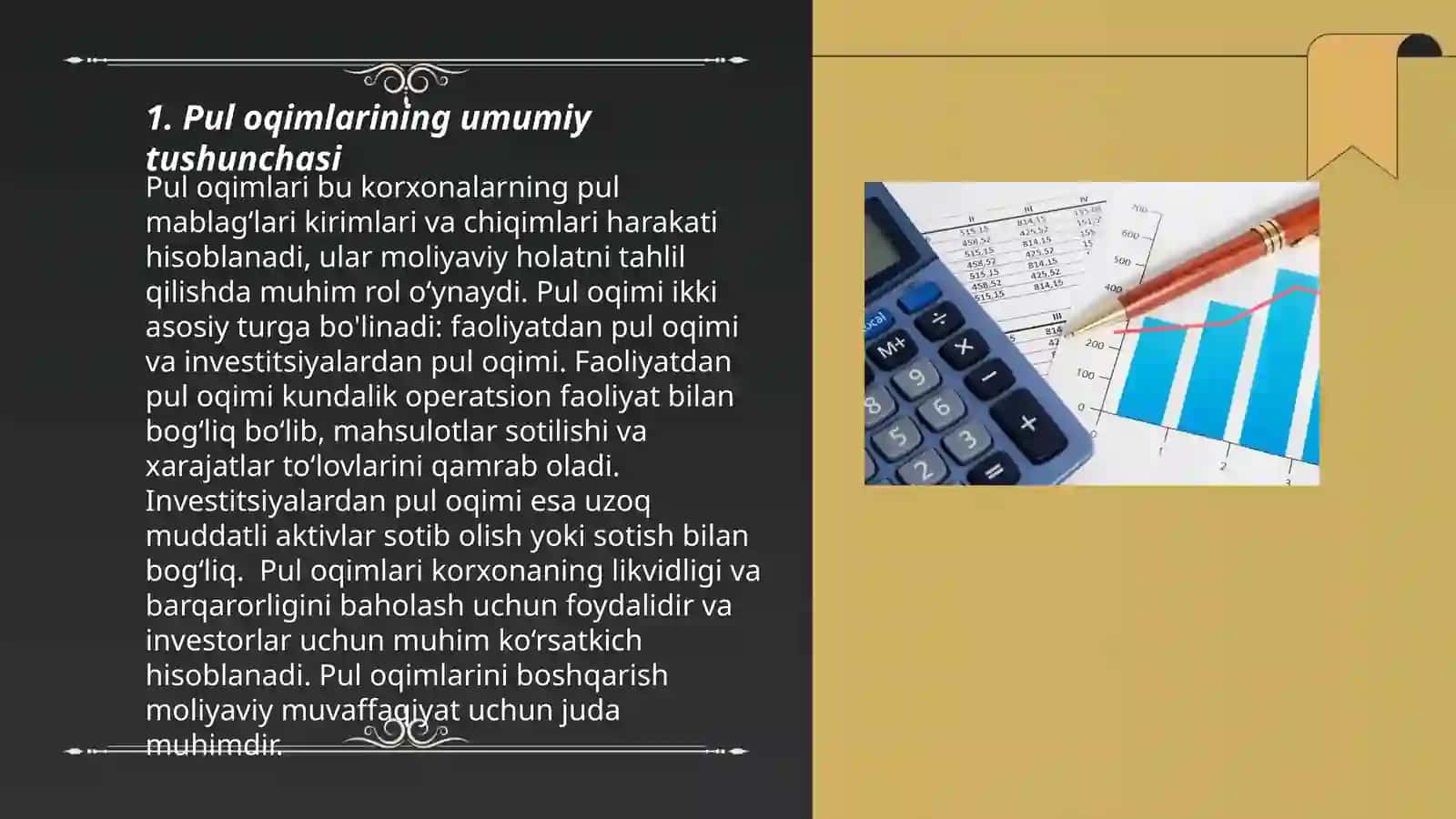 Pul oqimlari to'g'risidagi hisobotni tuzish 3