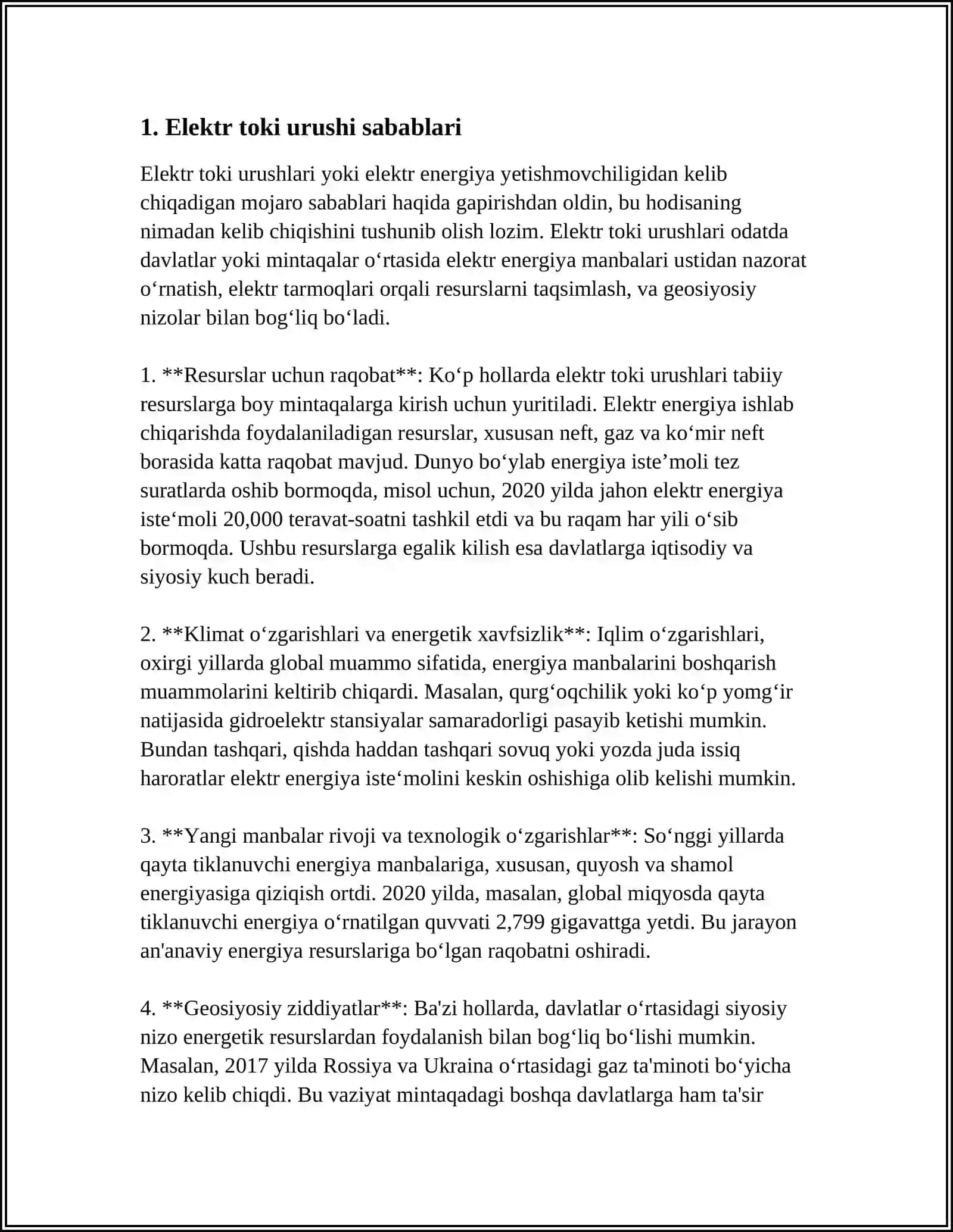 ELEKTR TOKI URUSHI SABABLARI BELGILARI VA ULARDAN SHOSHILINCH TIBBIY YORDAM 3