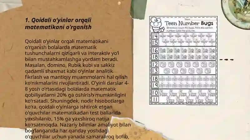 Qoidali oʻyinlar orqali matematikani oʻrganish 3
