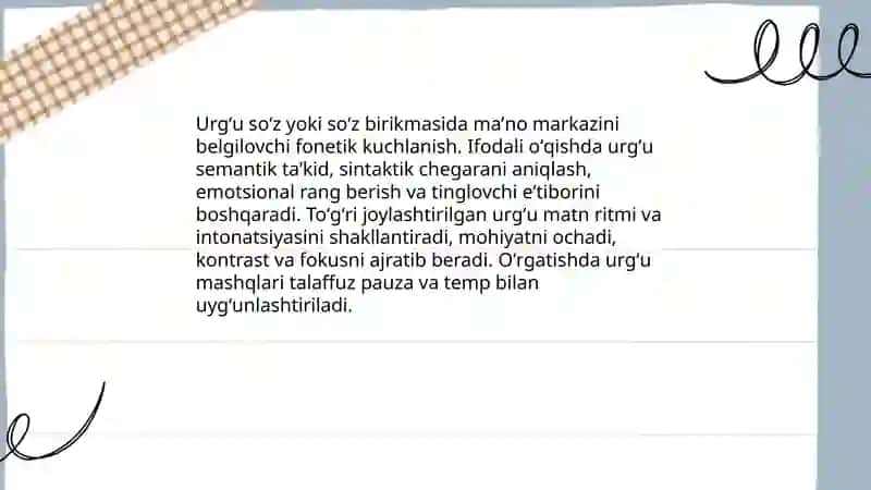 Temp va ritm mavzusi boʻyicha referat 3