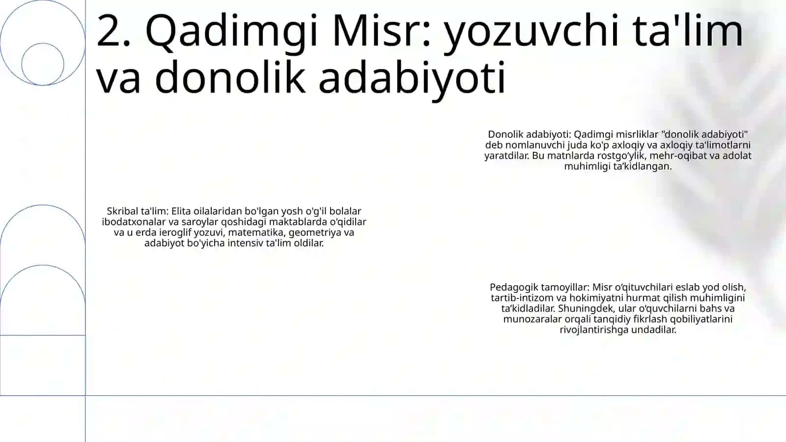 Pedagogika Tarixi Fan Sifatida Eng Qadimgi Davirlardan Vii Asirgacha Talim Tarbiya Va Pedagogik Fikirlar 3