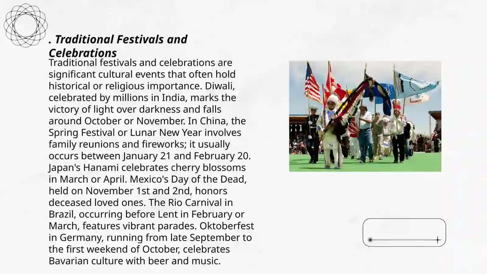 Traditional Festivals and Celebrations 3