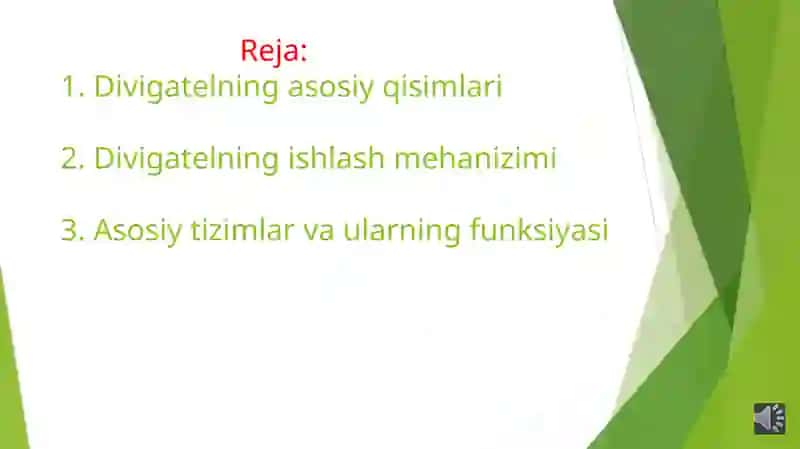 DIVIGATELNING ASOSIY QISIMLARI VA ULARNING ISHLASH MEHANIZIMI 3