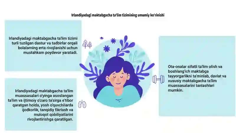 Maktabgacha ta'lim tizimi Irlandiya 3