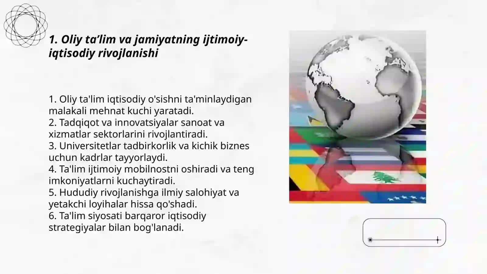 Oliy ta’lim va jamiyatning ijtimoiy-iqtisodiy rivojlanishi 3