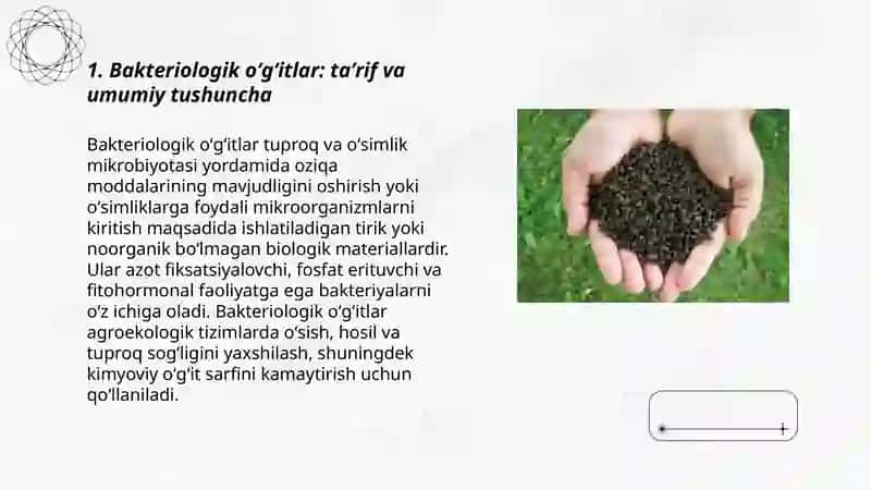 Bakteriologik oʻgʻitlar va ularning qoʻllanilishi 3