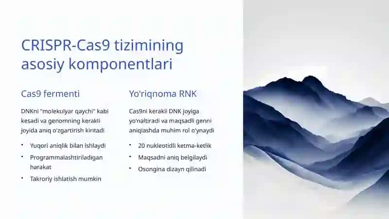 CRISPR Texnologiyasi: Genlarni Tahrirlash Inqilobi 3