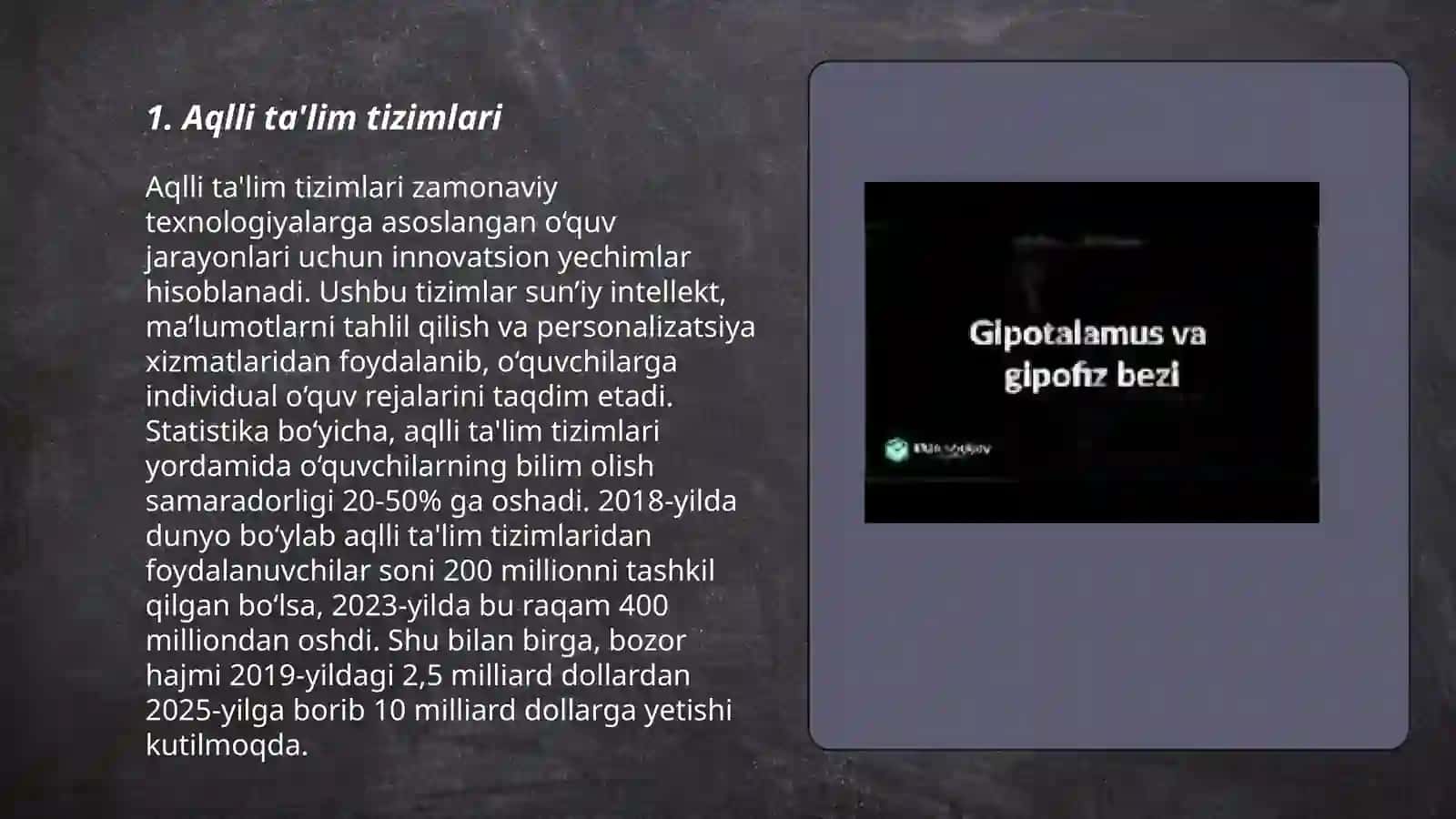 Aqlli ta'lim tizimlari 3