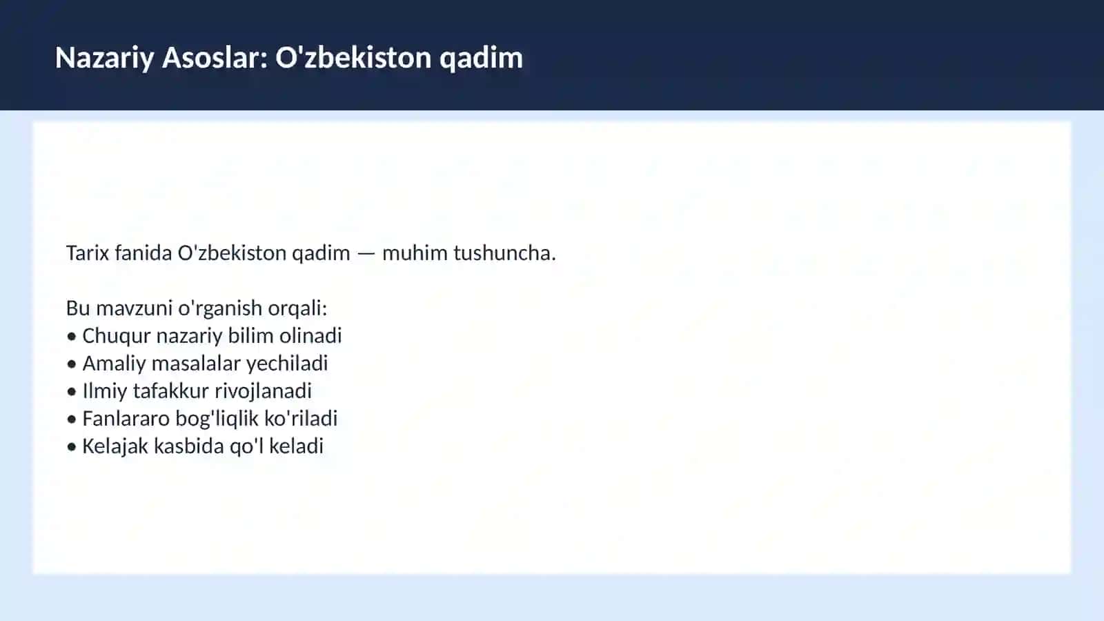 TARIX Dekolonizatsiya O'qituvchilar va talabalar uchun dars ishlanma 3