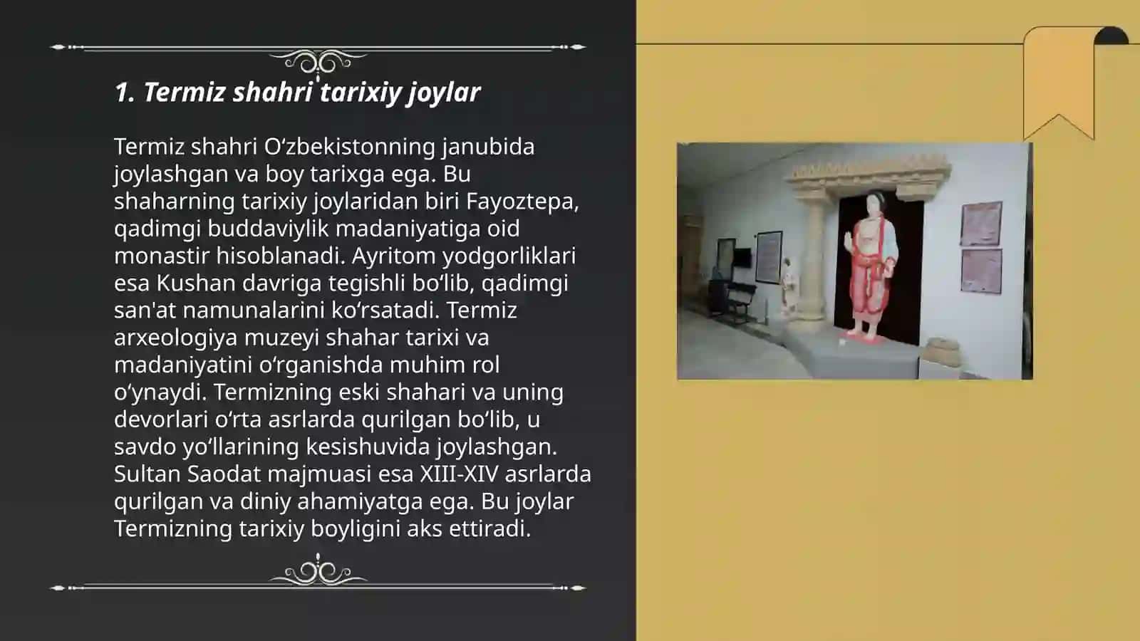 Termiz davlat arxeologiya muzeyi 3