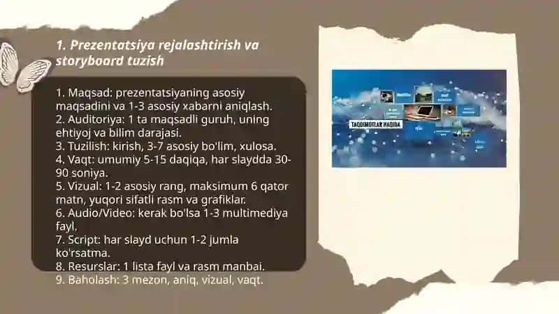 Multimediali prezentatsiyalar yaratish 3