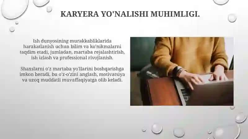 Kasb-hunarga yo'naltirish faninig maqsad va vazifasi 3