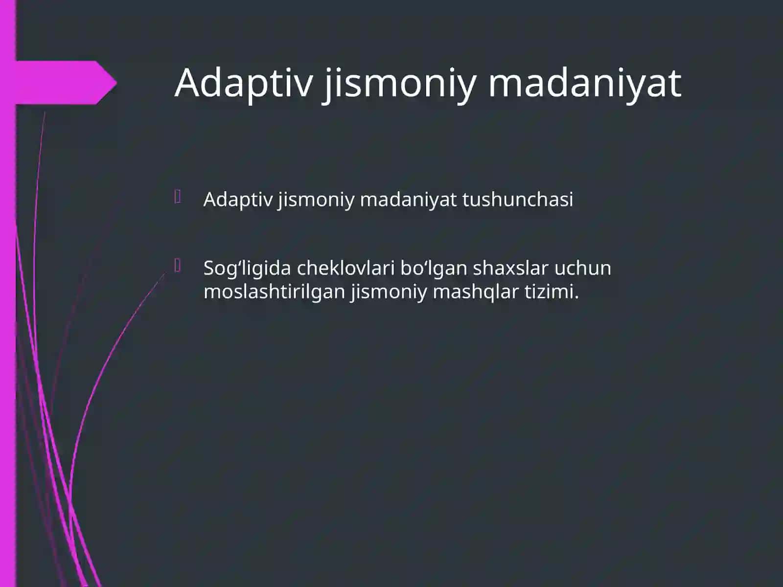 Adaptiv jismoniy madaniyat 3