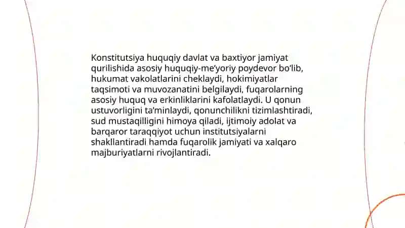 Konstitutsiya huquqiy davlat va baxtiyor jamiyat poydevori 3