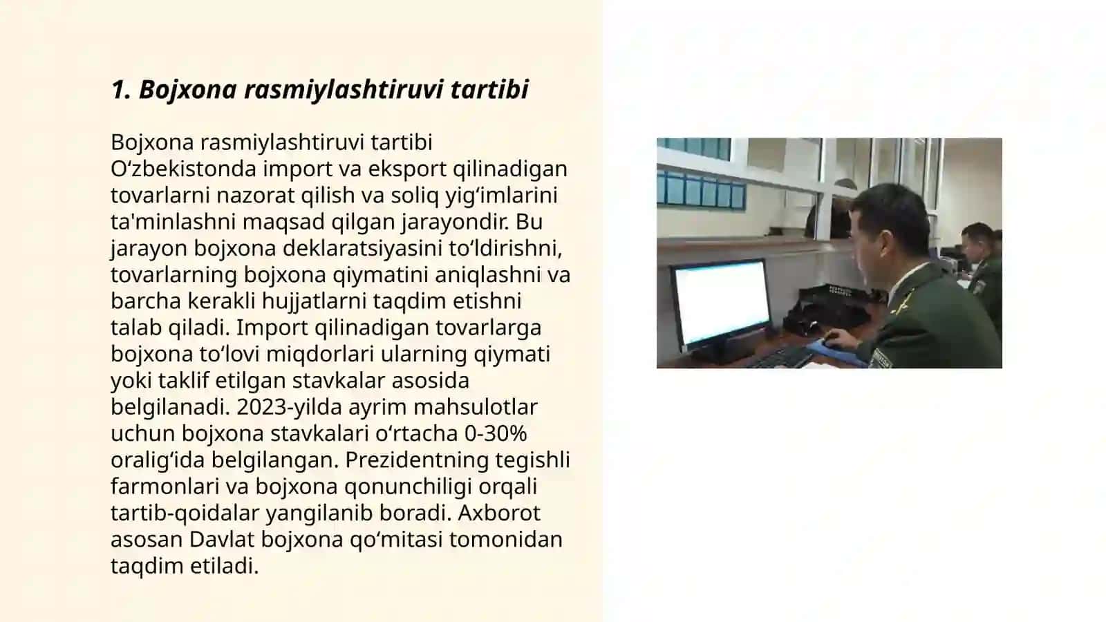 Bojxona rasmiylashtiruvi 3