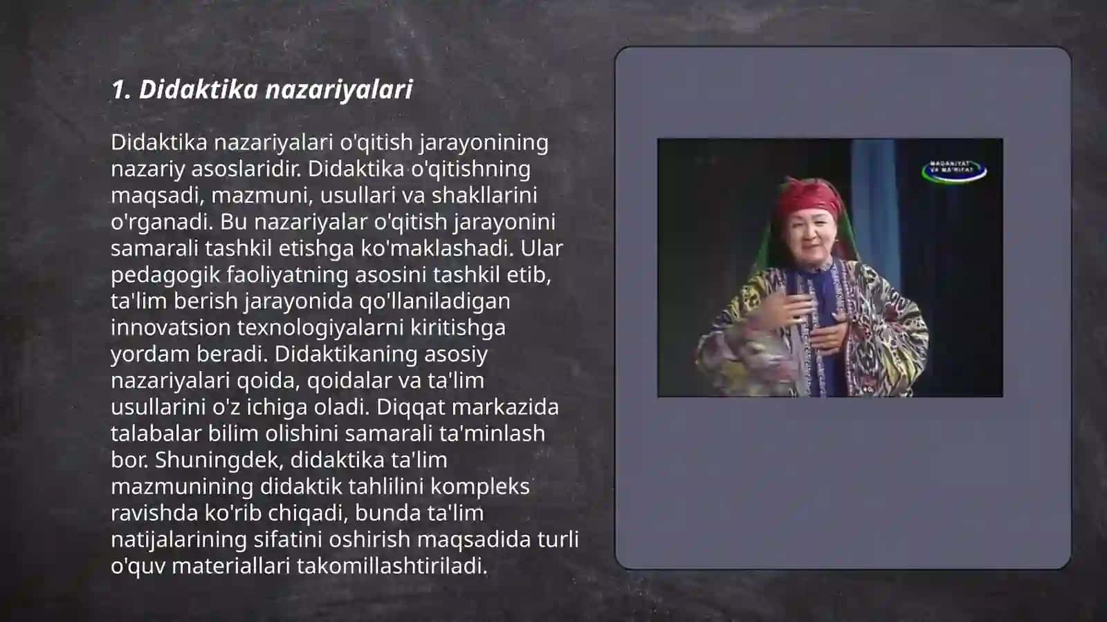Didaktika-pedagogik ta'lim nazariyasi 3