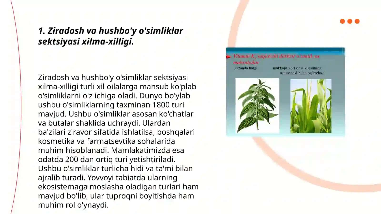 Ziradosh va hushbo'y o'simliklarning urugʻ unumdorligini aniqlash 3