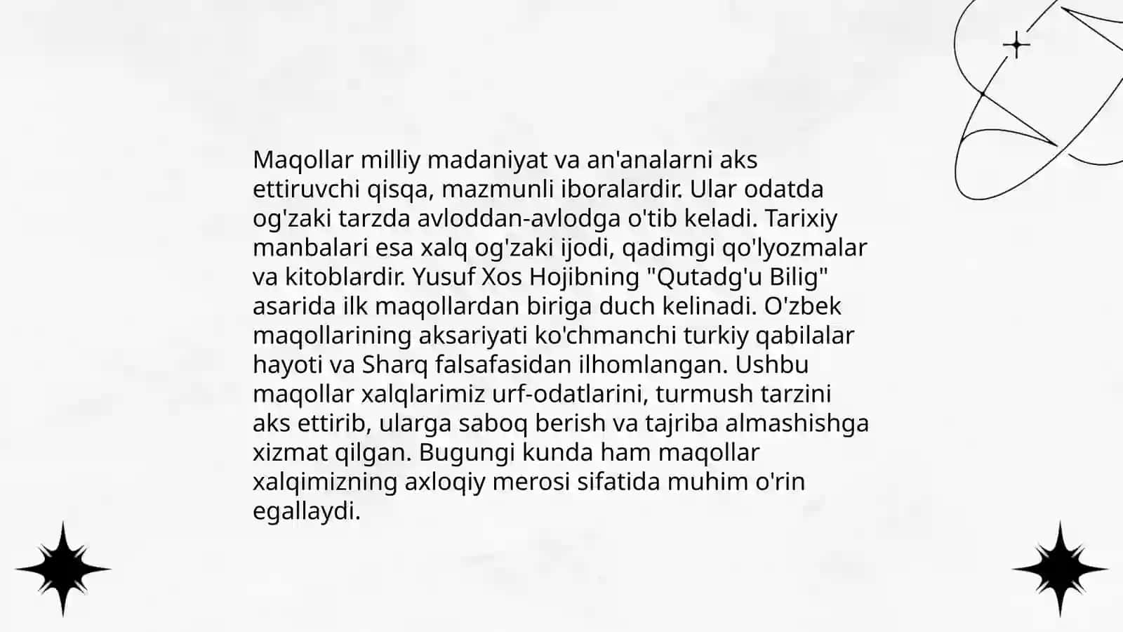 Maqollar va ularning tarixiy manbalari 3