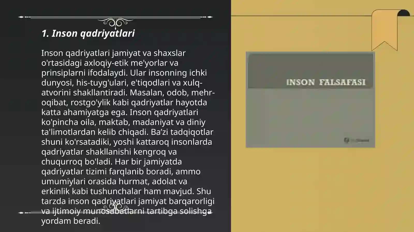 Inson – ijtimoiy falsafaning o‘rganish obyekti sifatida 3