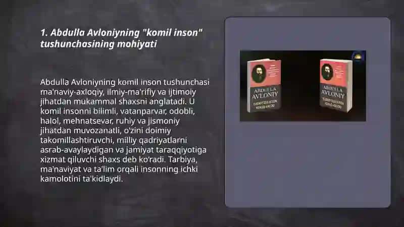 Abdulla Avloniyning komil inson haqidagi qarashlari 3