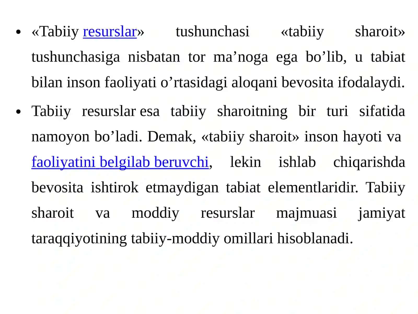 Tabiiy resurslar 3