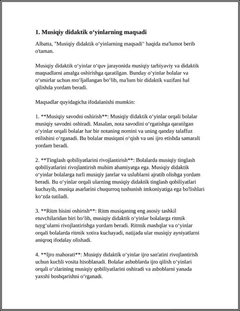 MUSIQIY DIDAKTIK O'YINLARNING BOLA RIVOJLANISHIDA AXAMIYATI 3
