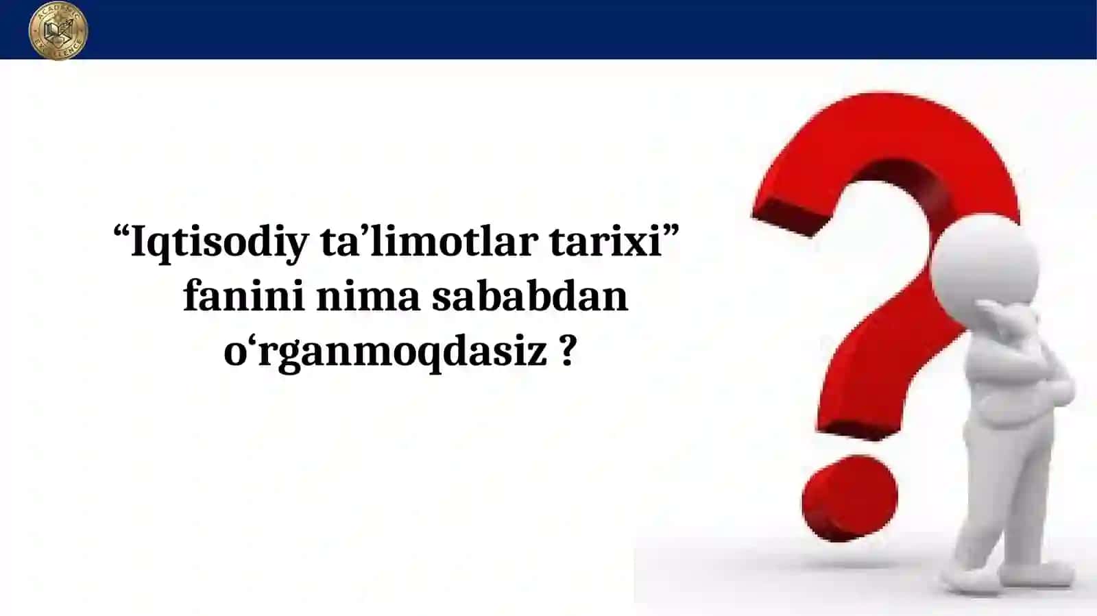 Iqtisodiy ta’limotlar tarixi fanining predmeti va o‘rganish usuli 3