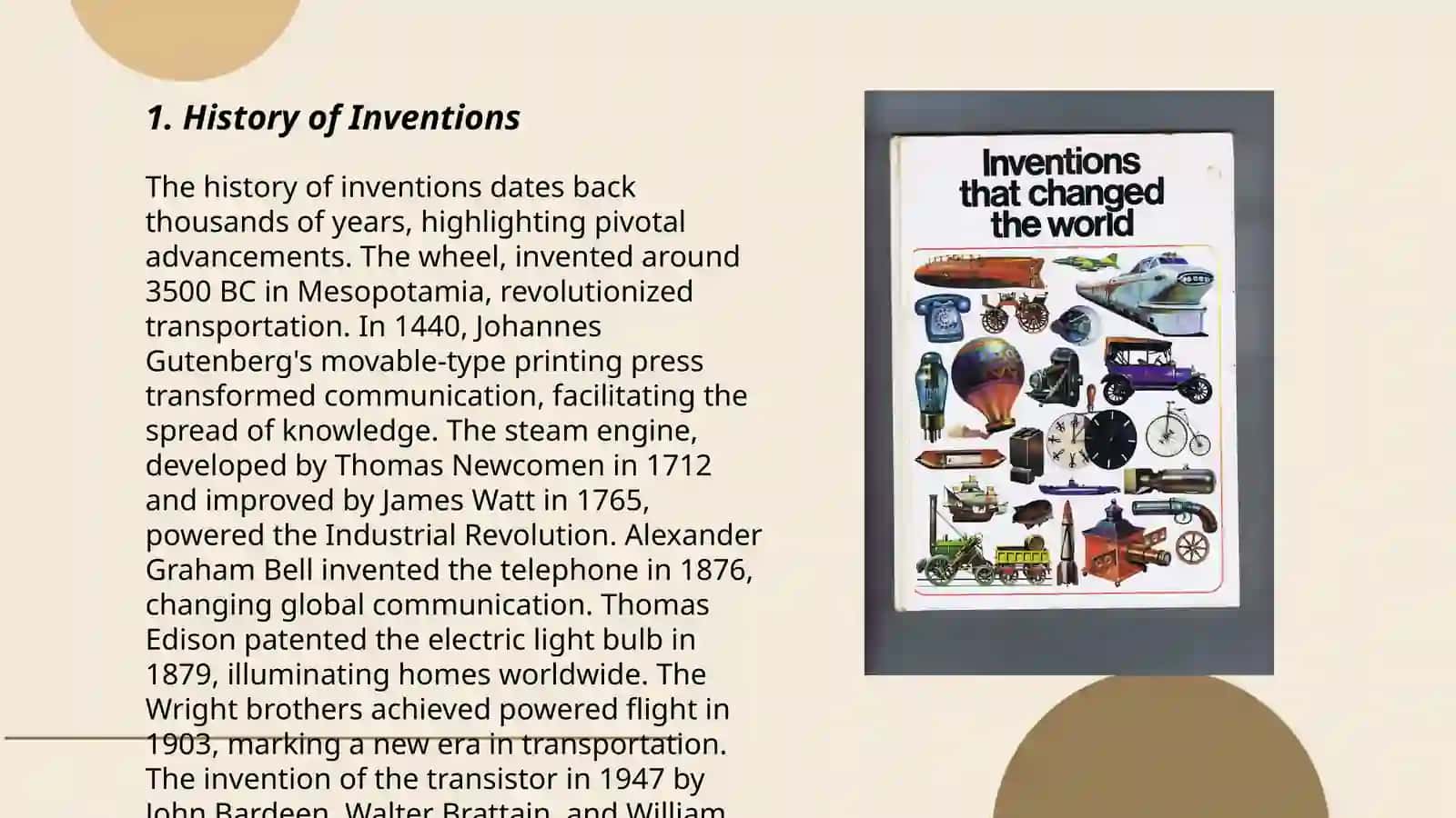 Inventions 3
