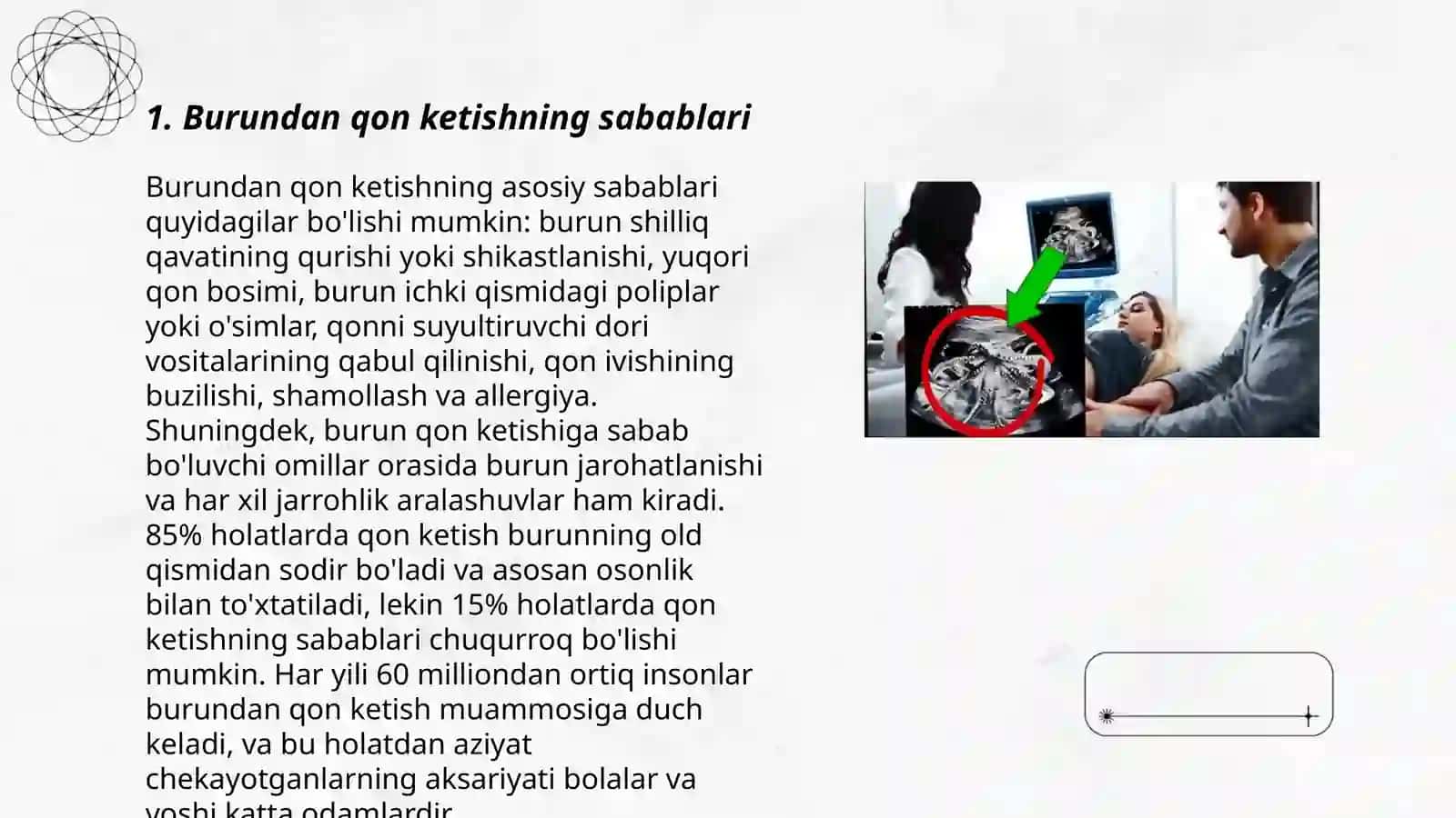 Burundan qon ketish etiologiyasi, klinikasi, tashxislash va davosi 3
