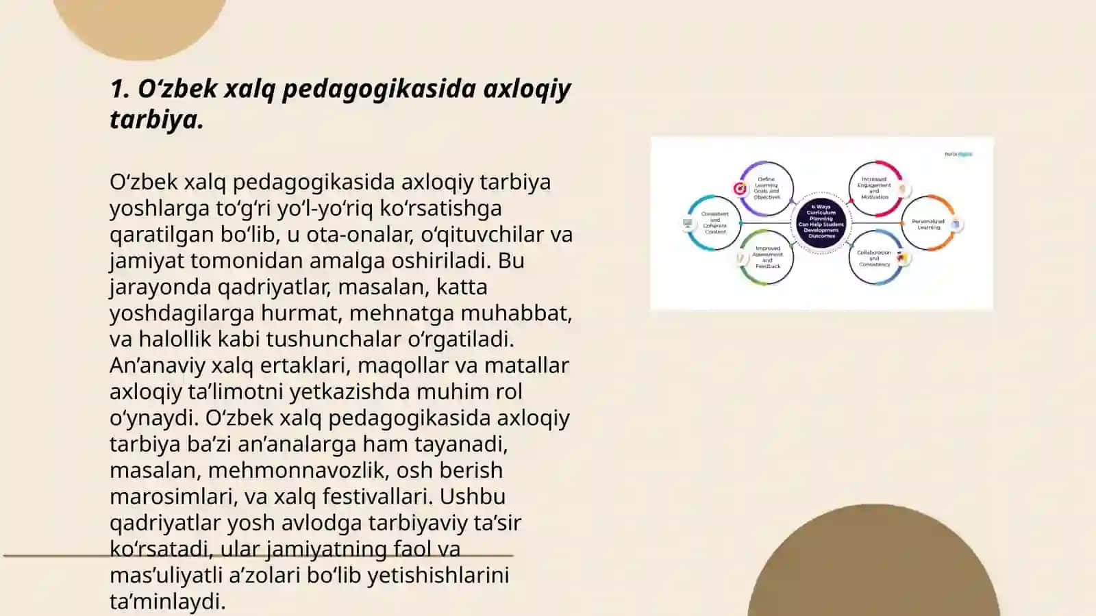 O‘zbek xalq pedagogikasi va islom ta'limida ijtimoiy pedagogik g‘oyalar 3