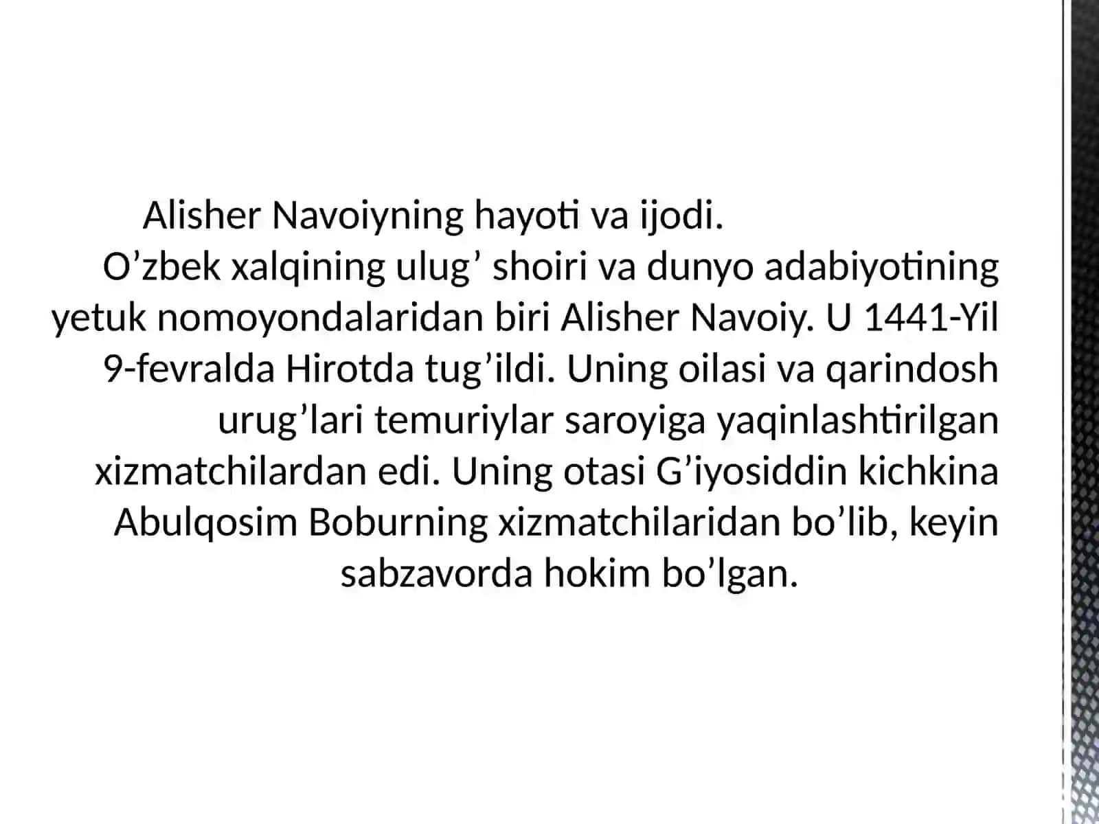 Alisher Navoiy ta’lim tarbiya haqida 3