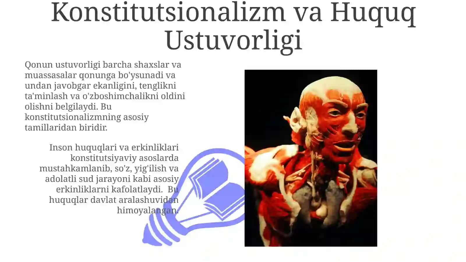 Inson huquq va erkinliklarining konstitutsiyaviy asoslari 3