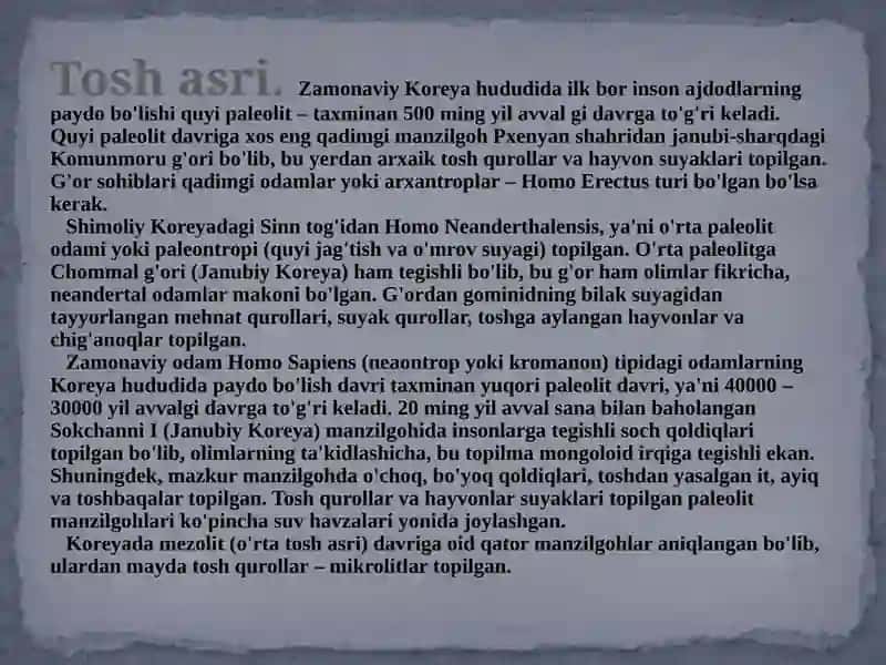 Filologiya va tillarni o'qitish: Koreys tili yo'nalishi 3