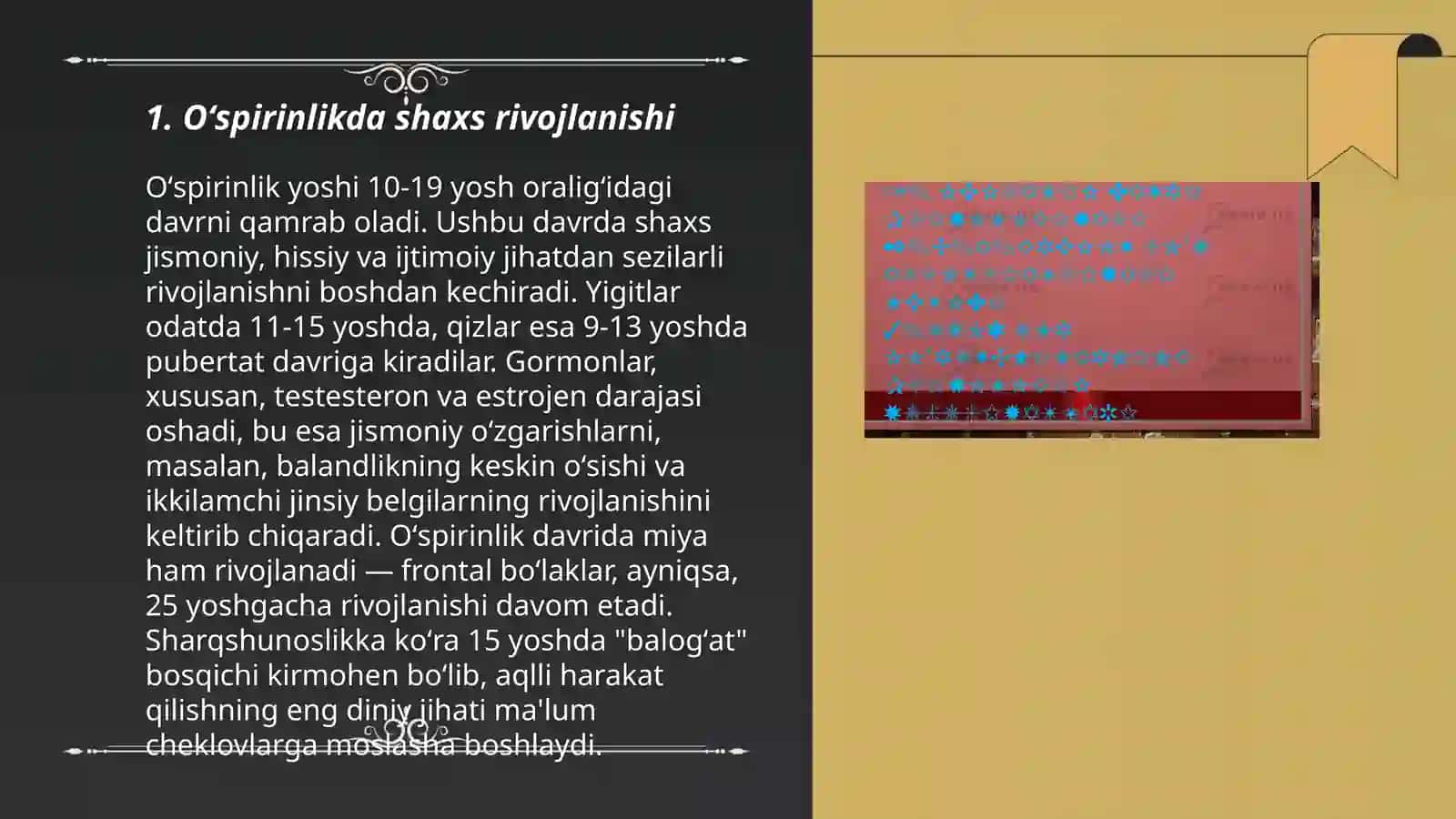 Oʻspirinlik davri psixologiyasi 3
