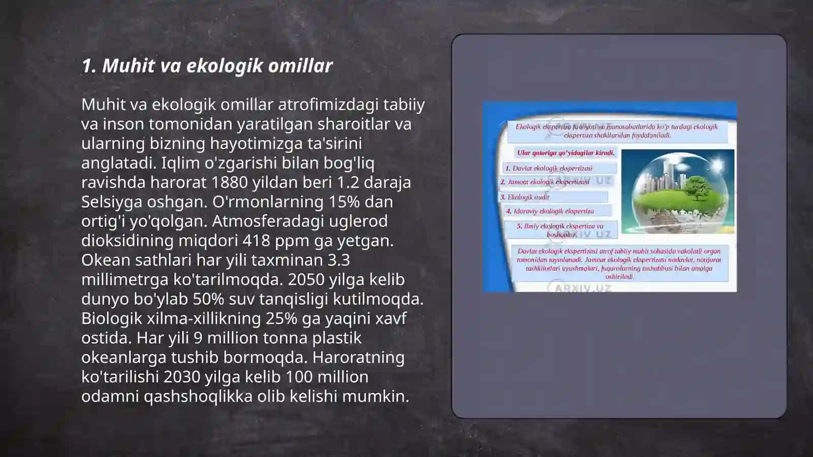 Ekologik omillar va muhit 3