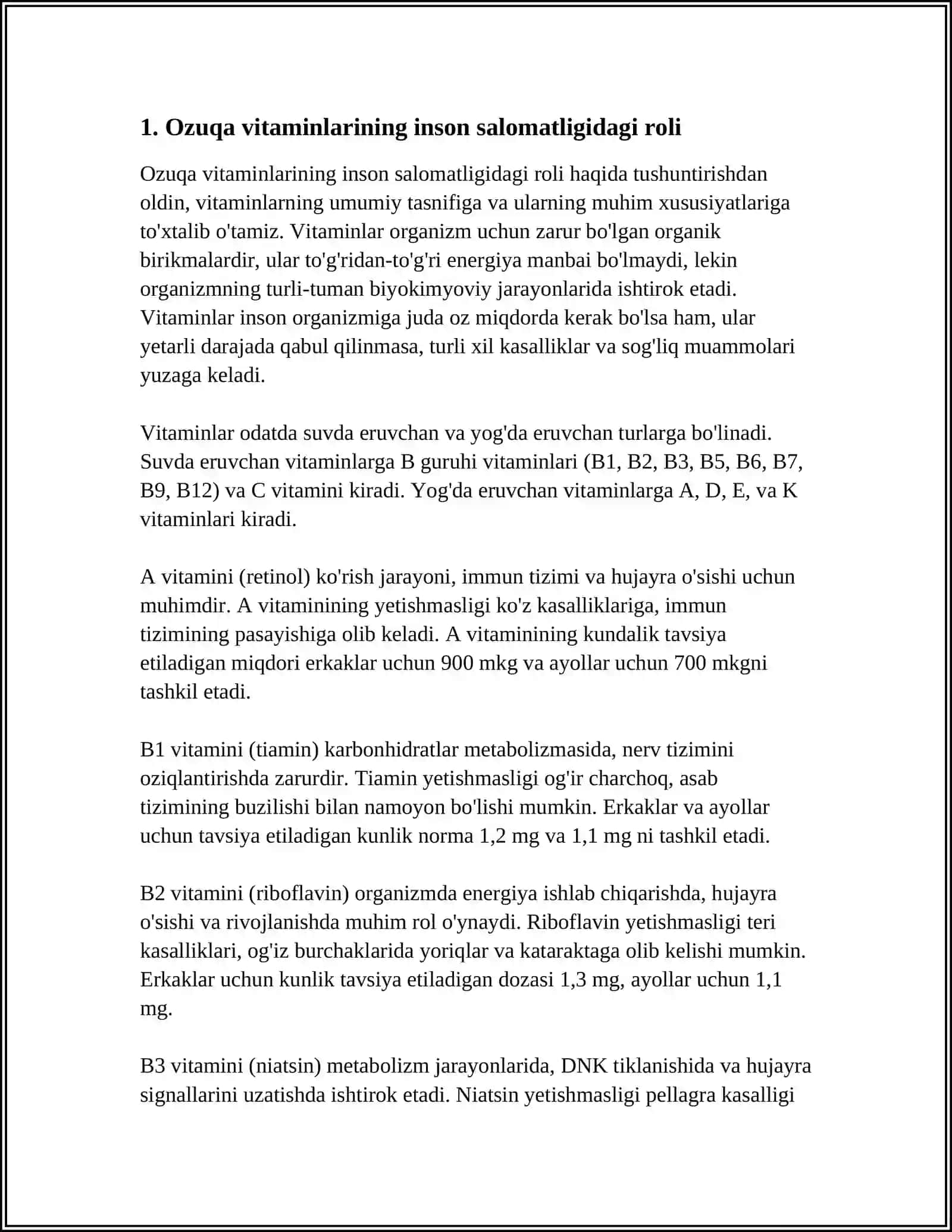 OZUQA VITAMINLARI VA ANTIBIOTIKLAR ISHLAB CHIQARISH 3