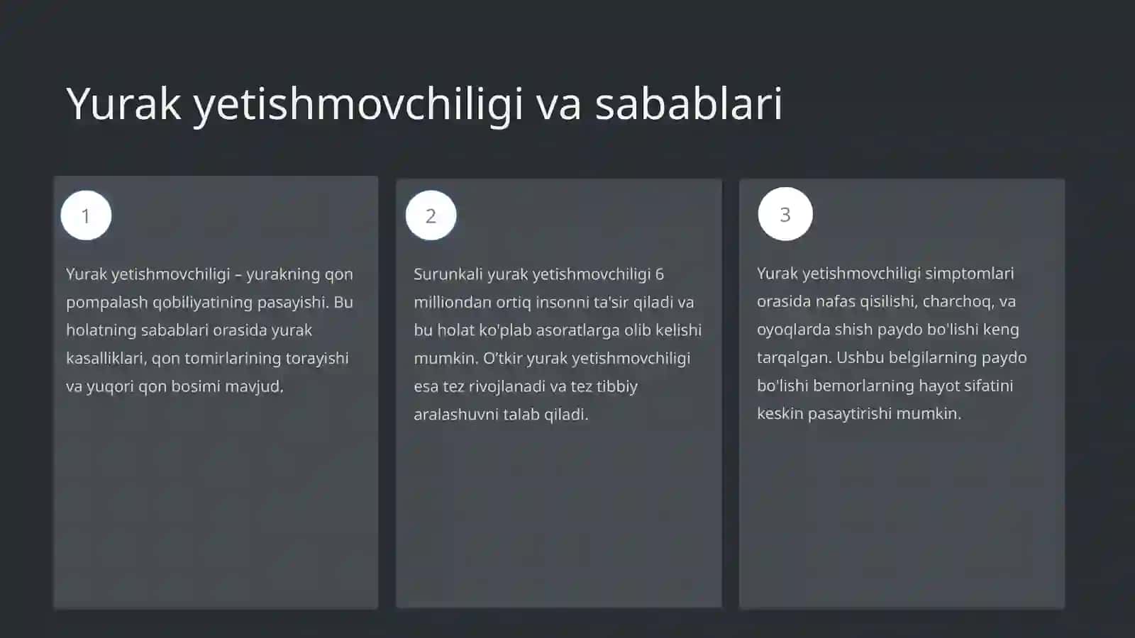 O’tkir va surunkali yurak yetishmovchiligida kardiotonik vositalarning ahamiyati 3