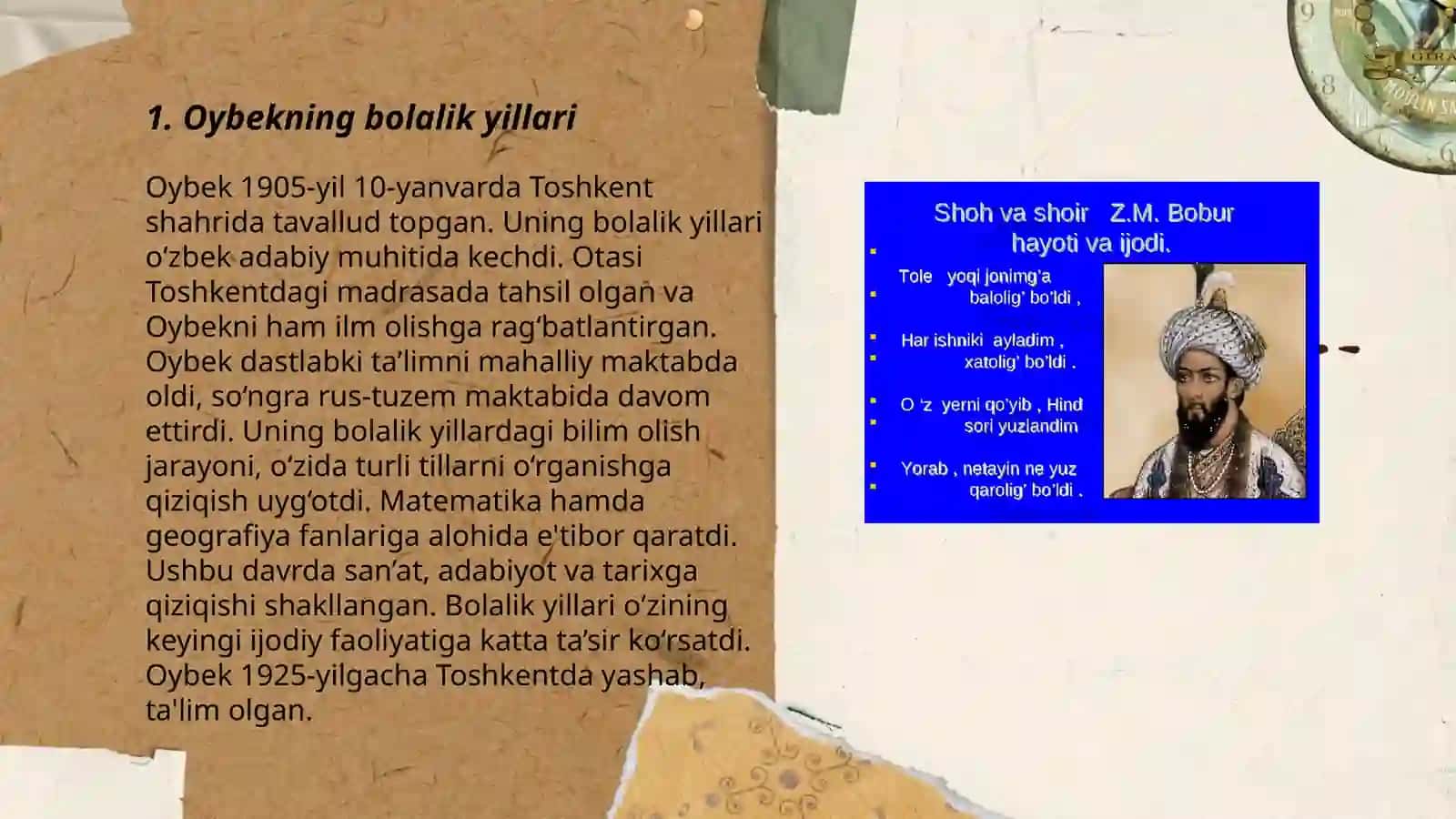 Muso Tosh Muhammad oʻgʻli Oybek hayoti va ijodi 3