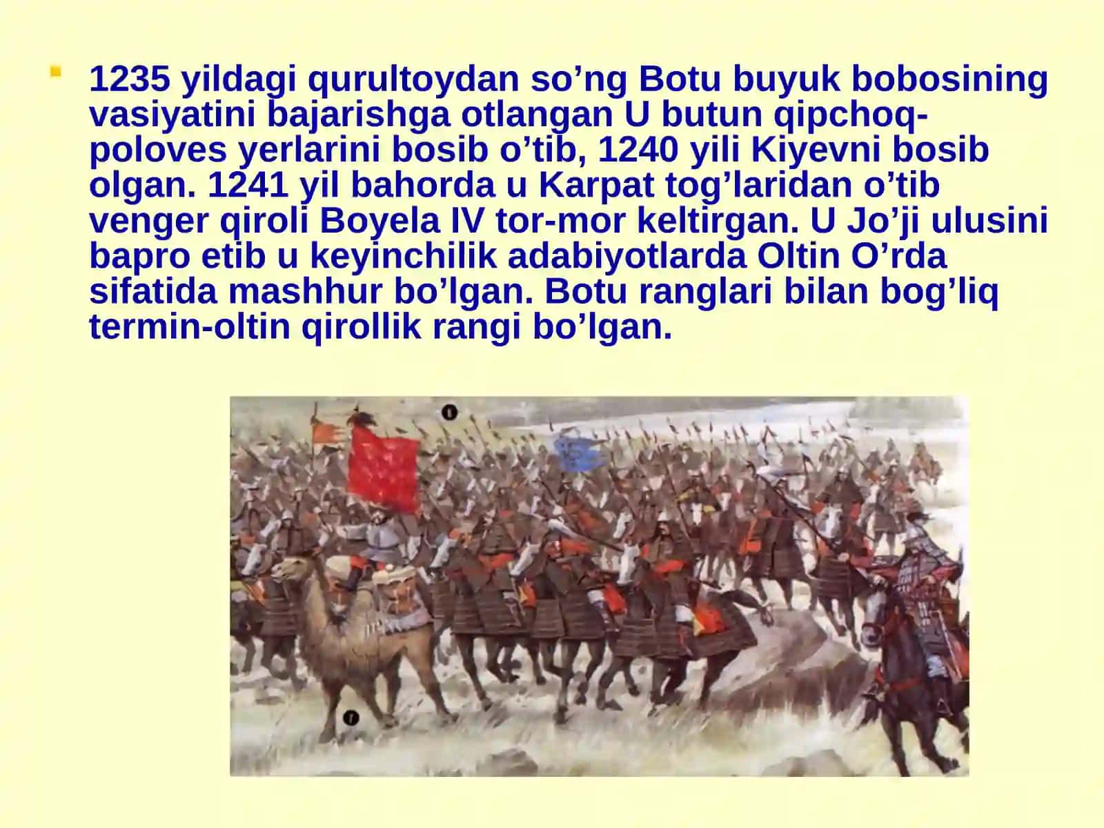 Mo'g`illar. Chingizxonning O`rta Osiyoni bosib olishi 3