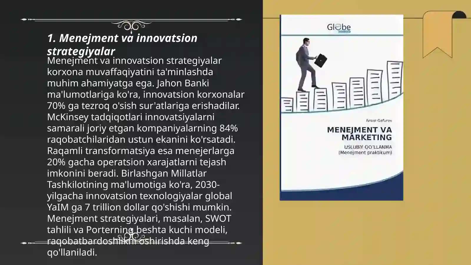 Menejment va korporatsiyalarning innovatsion strategiyalari 3