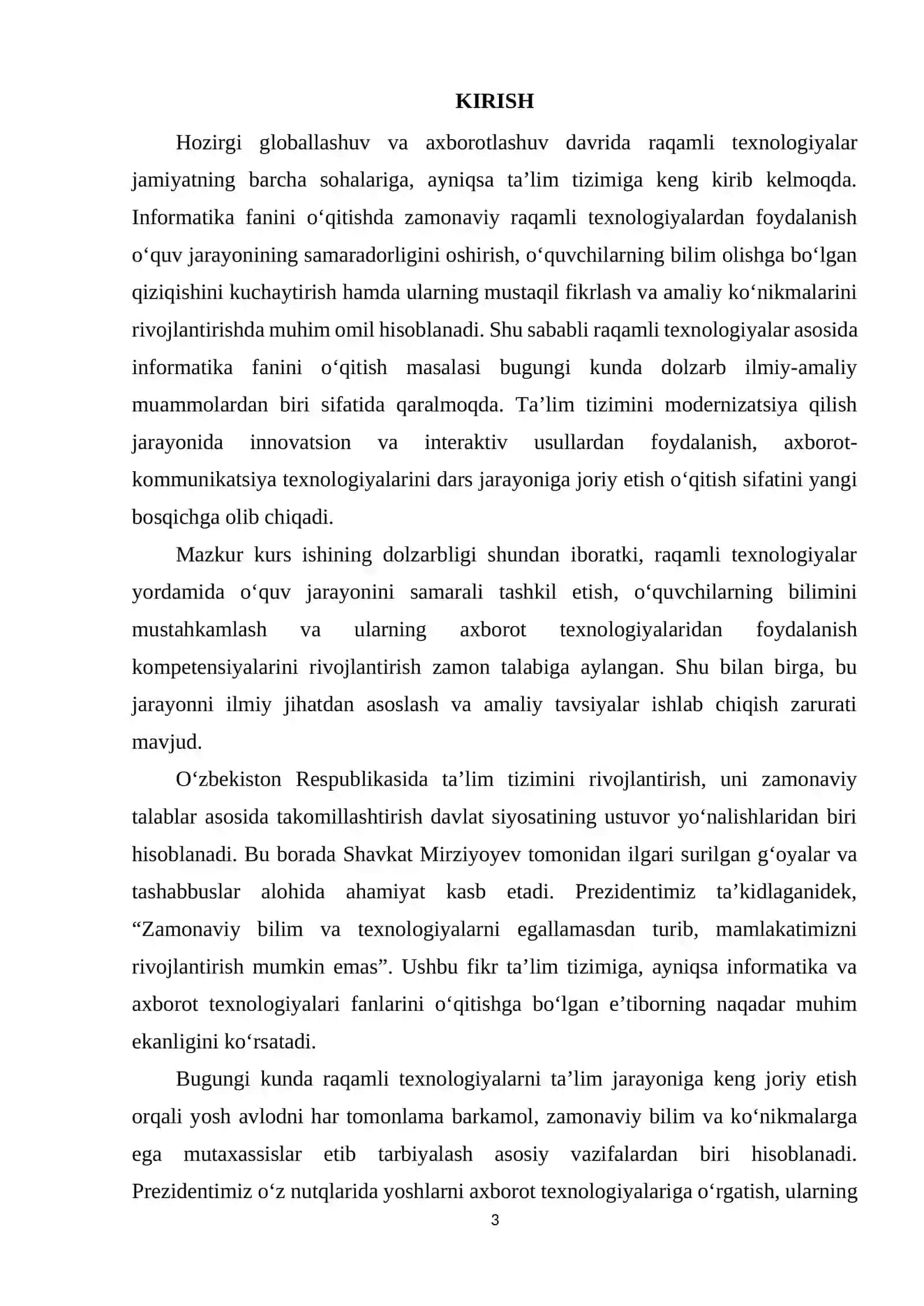 Raqamli texnologiyalar asosida informatika o‘qitish samaradorligini oshirish 3
