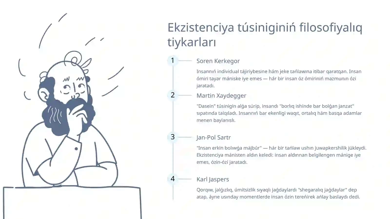 Ekzistenciya túsinigi hám psixologiya menen baylanısı 3
