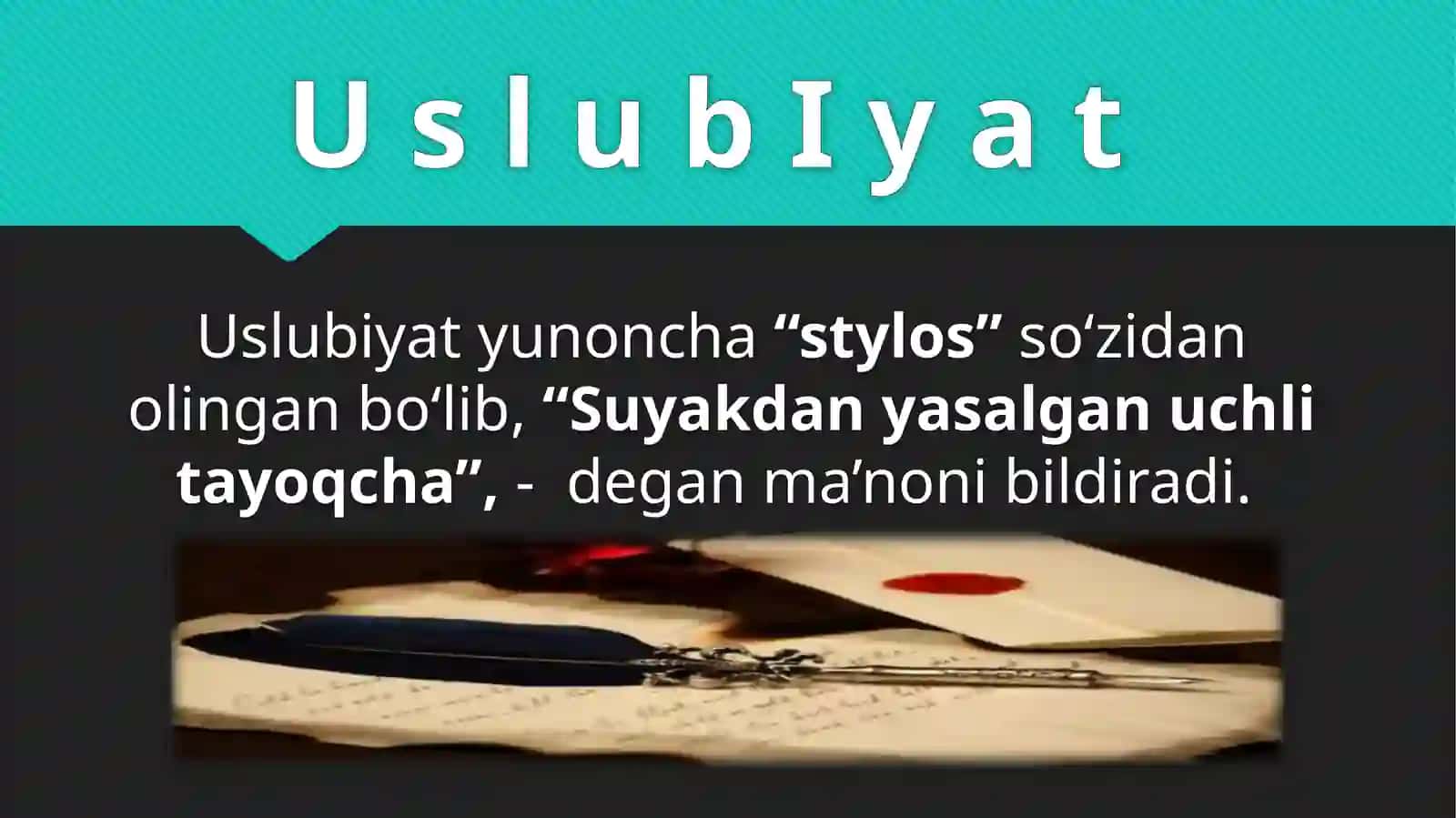 NUTQ USLUBLARI 3
