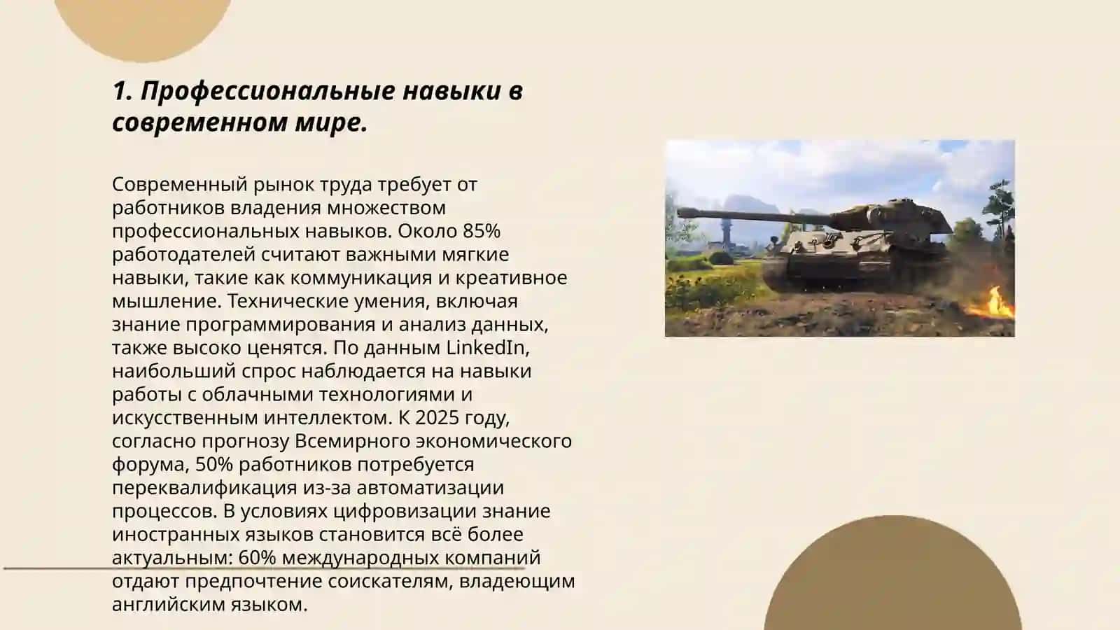Профессия. Работа. Моя специальность в современности 3